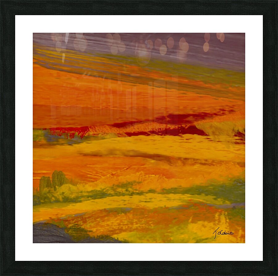 L’heure de la moisson  Picture Frame print