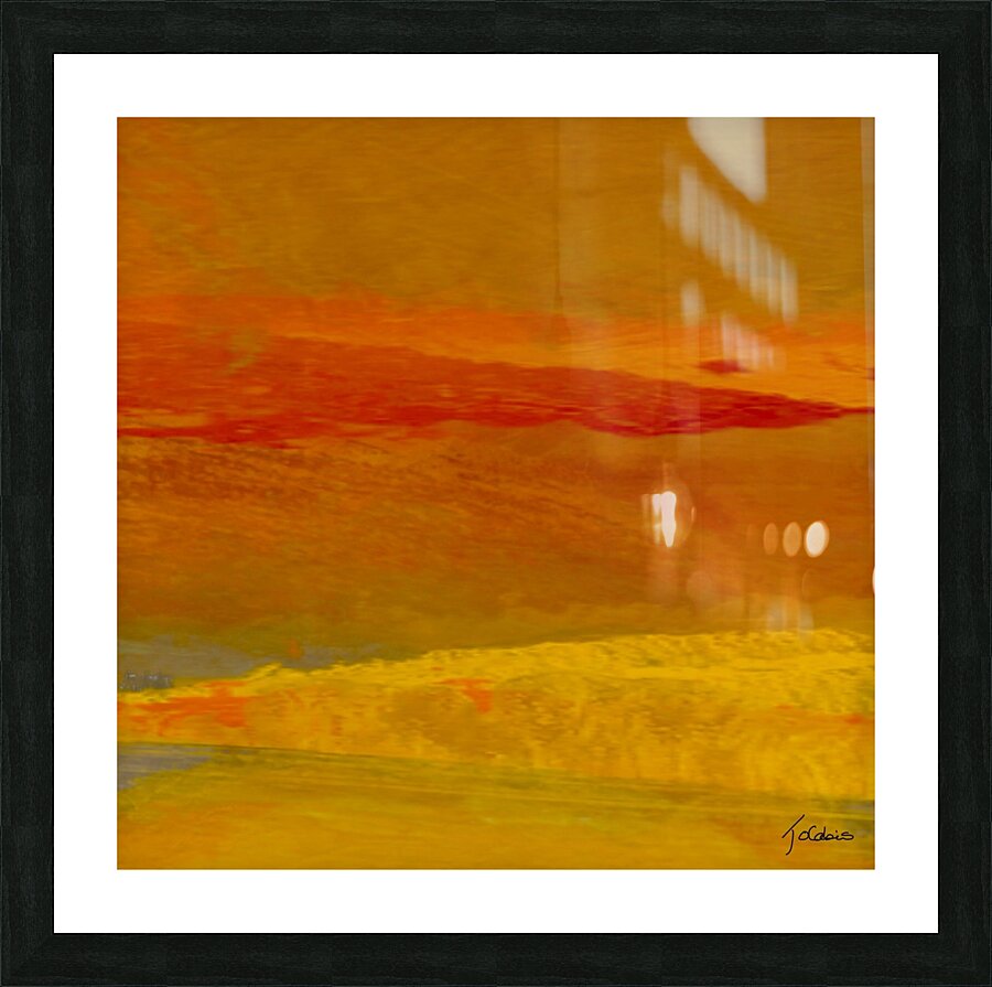 La moisson II Picture Frame print
