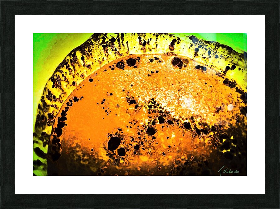 Crateres Picture Frame print