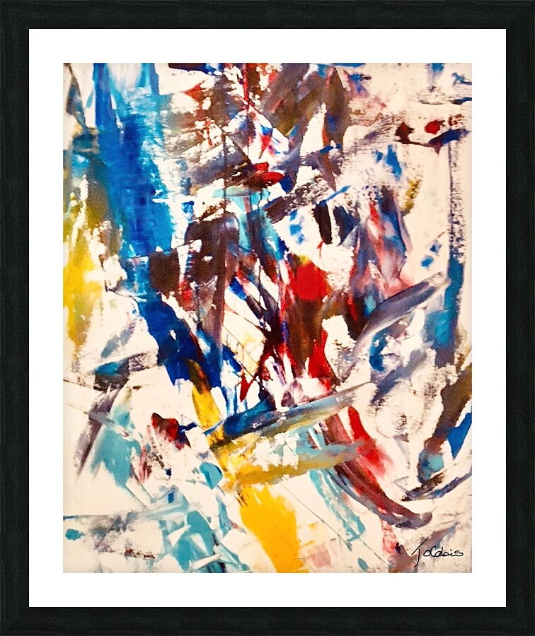 Chaotique II Picture Frame print