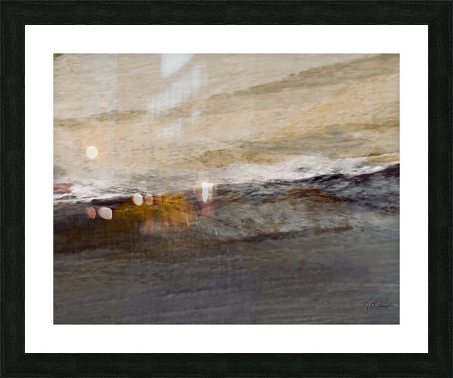 Dramatique  Picture Frame print
