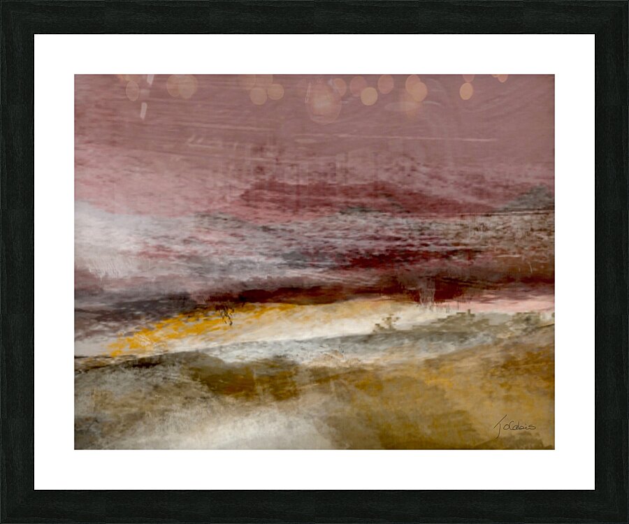 Ciel menacant  Picture Frame print