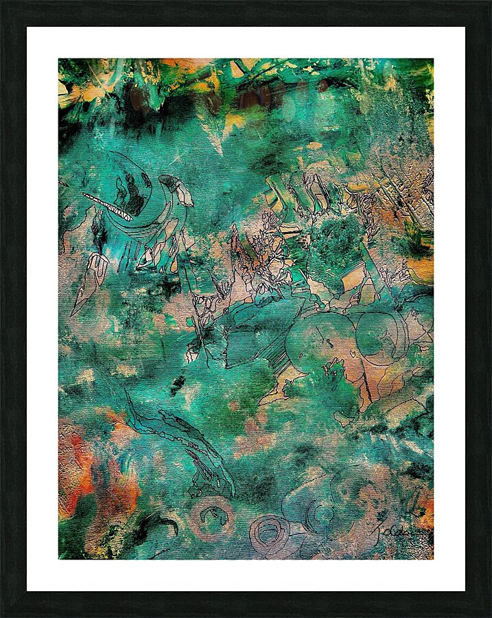 Encerclements  Picture Frame print