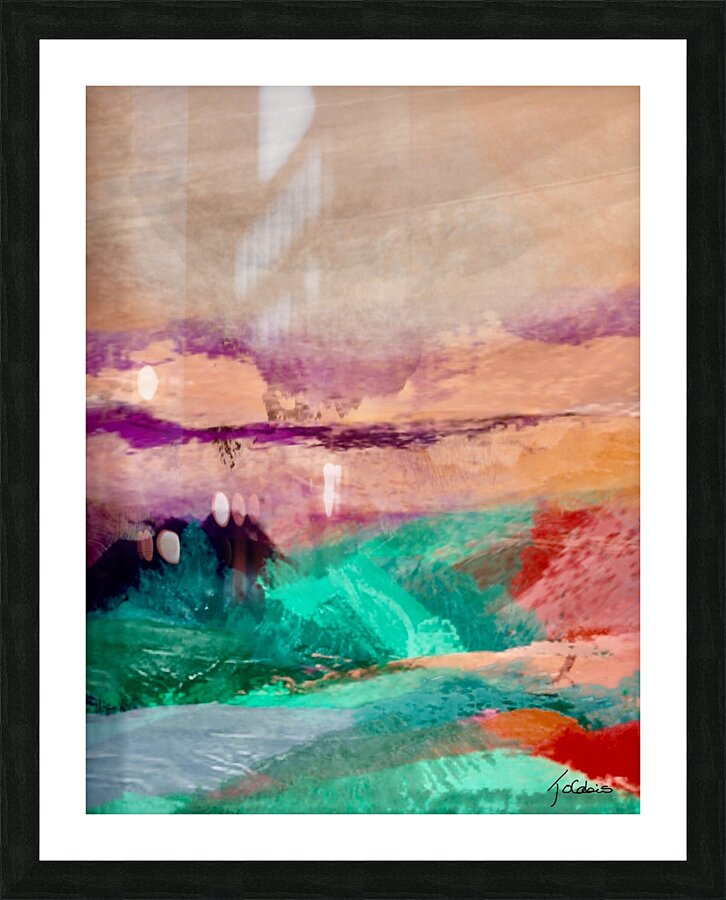 La source  Picture Frame print