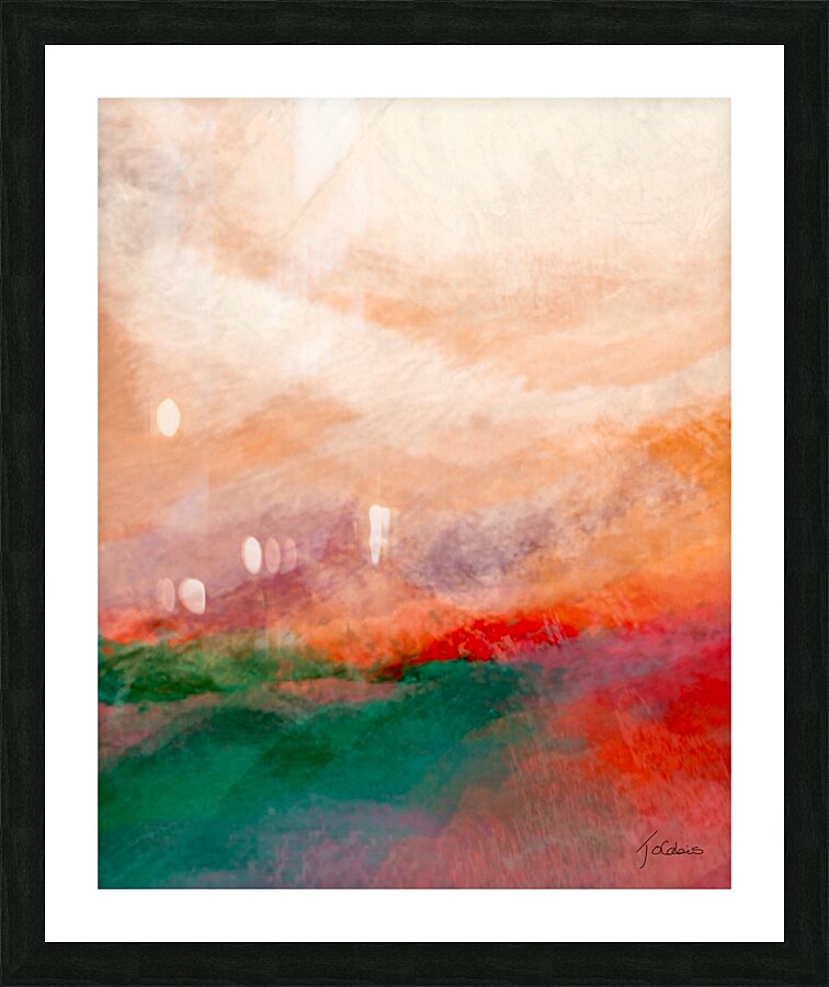Matin d’ete Picture Frame print