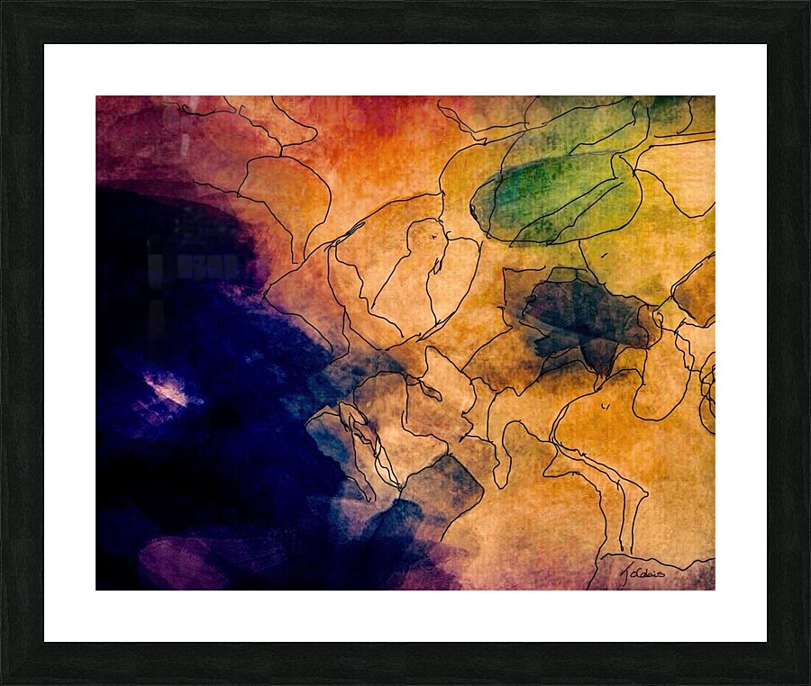 Erratique III Picture Frame print