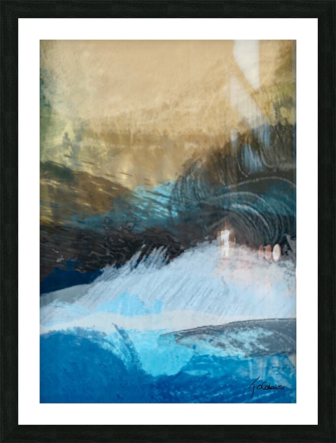 Torrent Picture Frame print