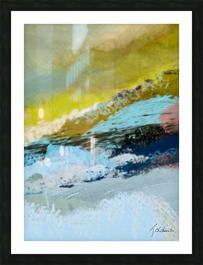 La montagne  Picture Frame print