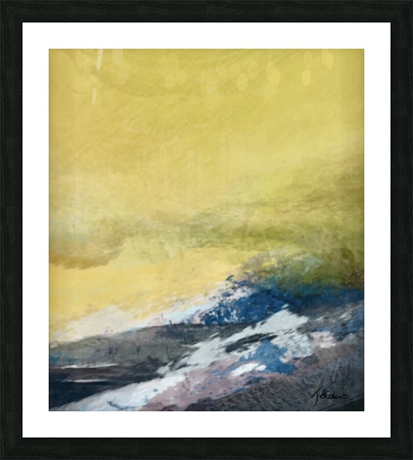 Ciel jaunatre  Picture Frame print