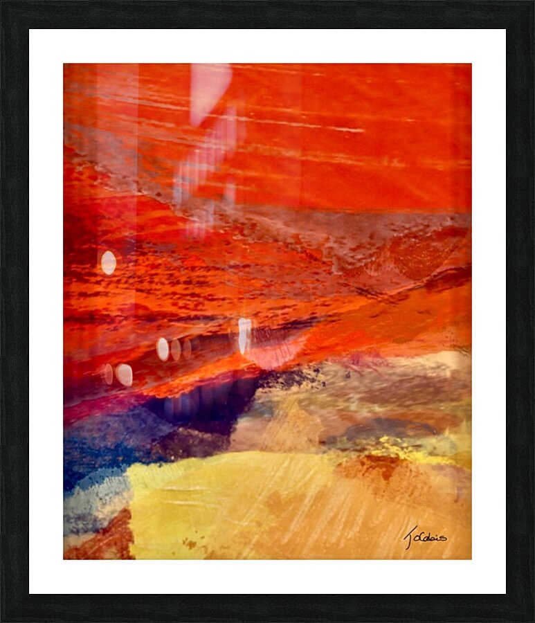 Tombee du jour  Picture Frame print