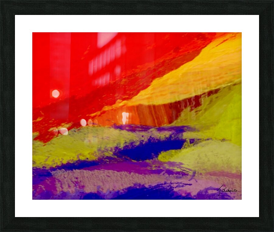 La riviere  Picture Frame print