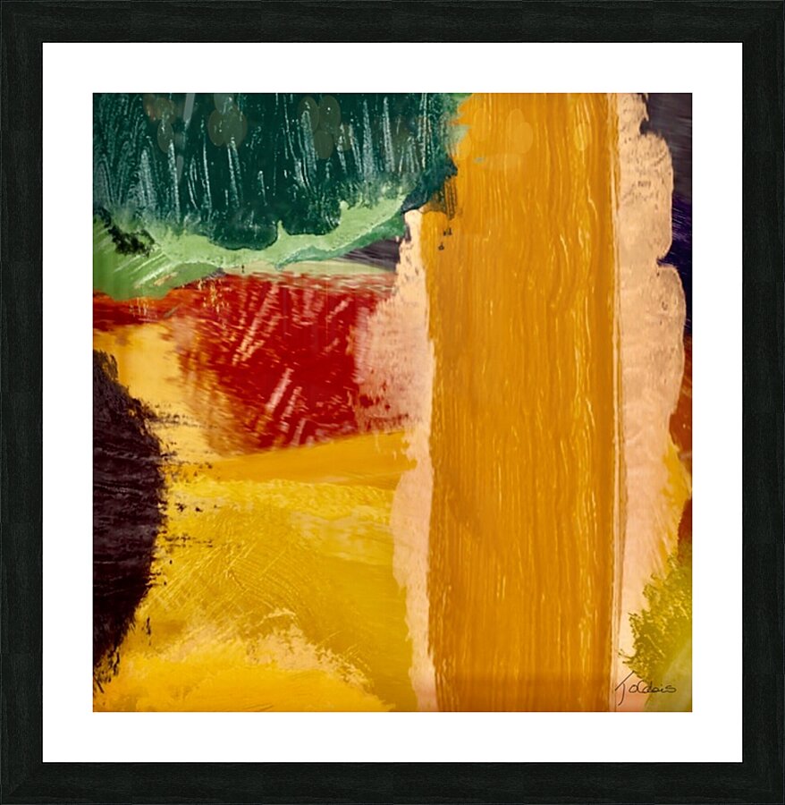 A l’oree de la foret  Picture Frame print
