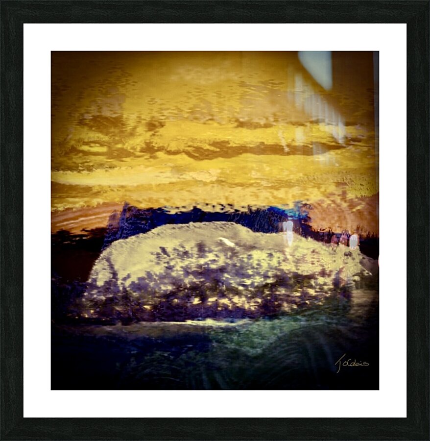 Le rocher  Picture Frame print