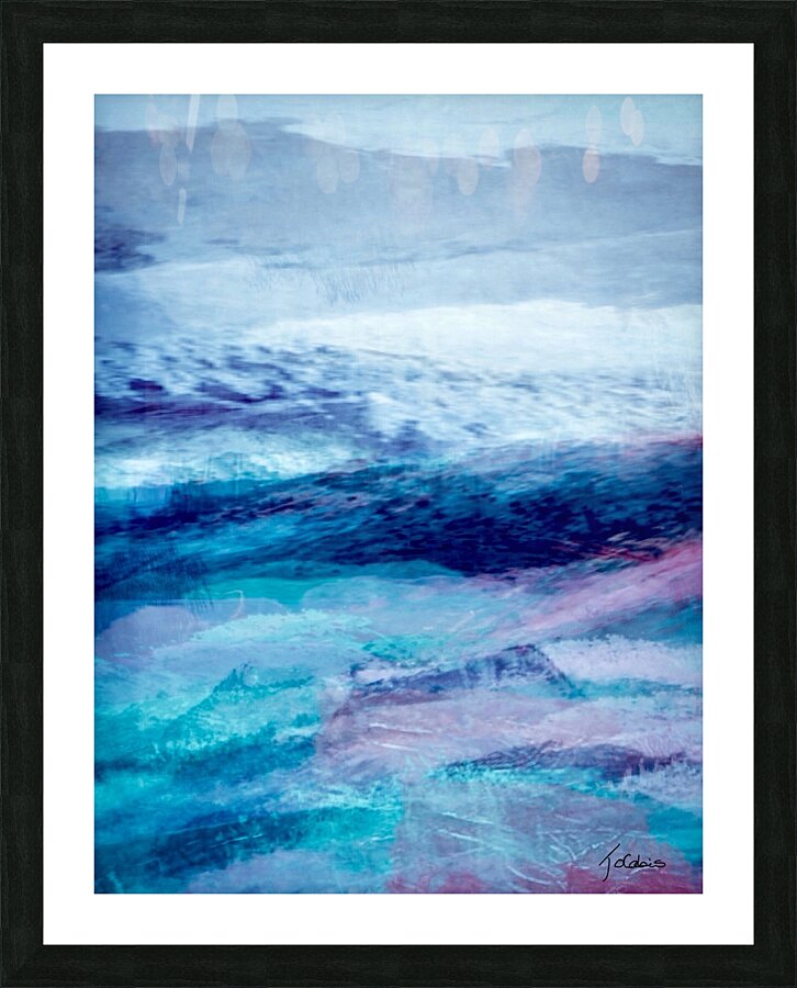 A vol d’oiseau  Picture Frame print