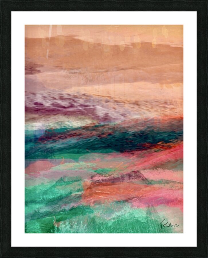 Plateau  Picture Frame print