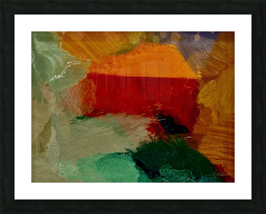 Les obstacles  Picture Frame print