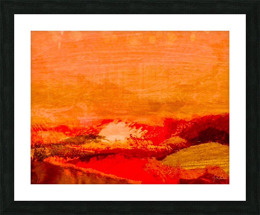 Flamboyant  Picture Frame print