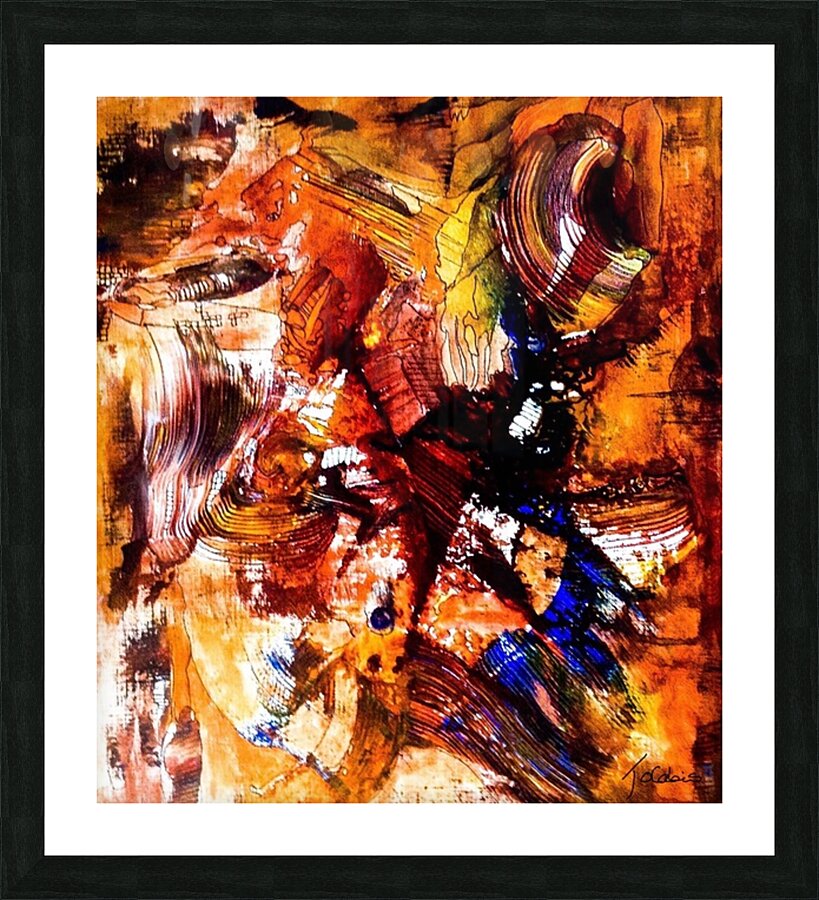 Tourbillon  Picture Frame print
