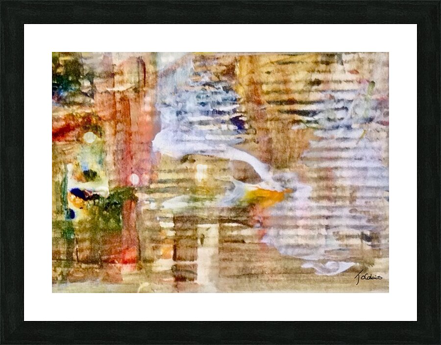 L’inconnu  Picture Frame print