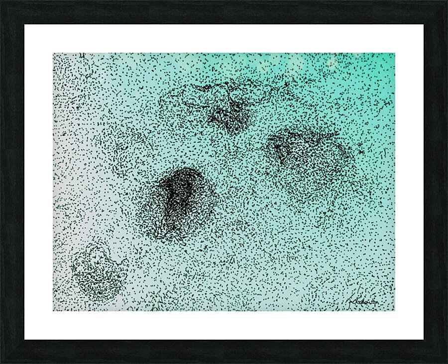 L’ange Picture Frame print