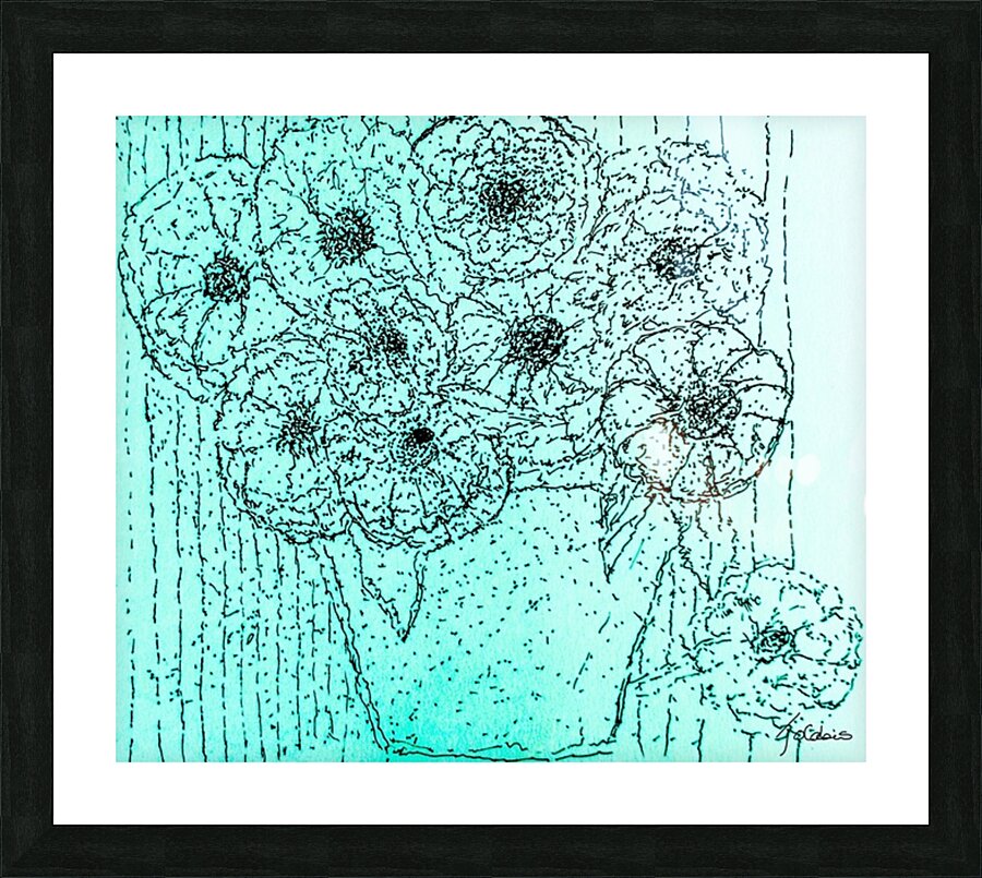 Pointillisme  Picture Frame print