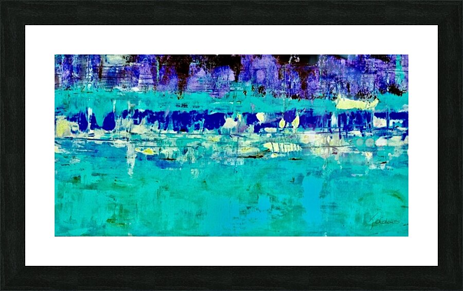 Horizon  Picture Frame print