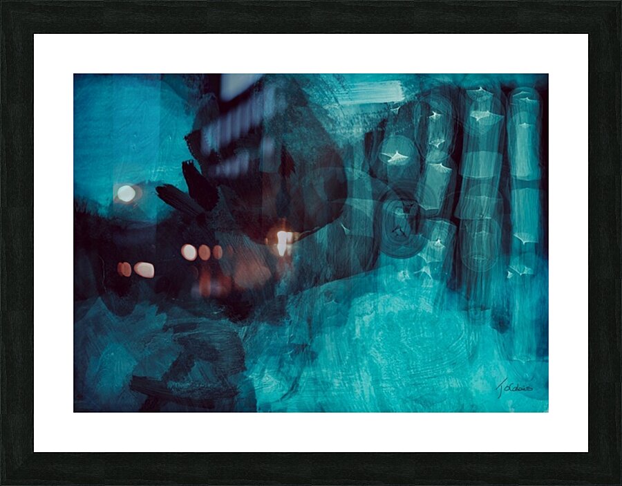 Parachutes Picture Frame print