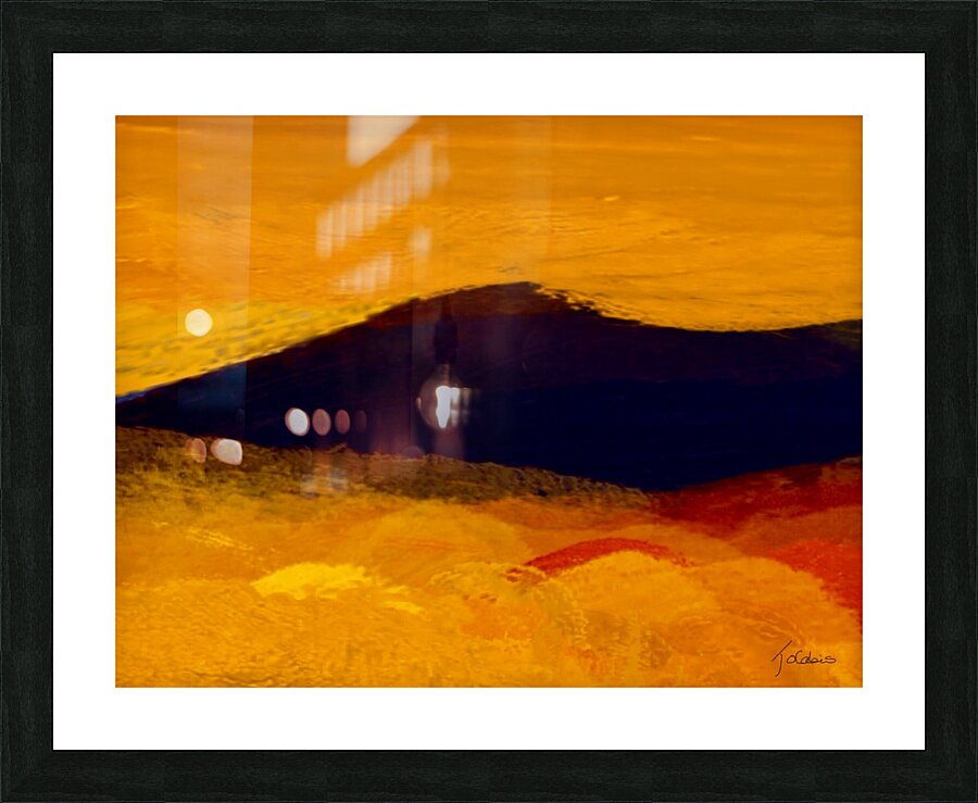 Bottes de foins  Picture Frame print