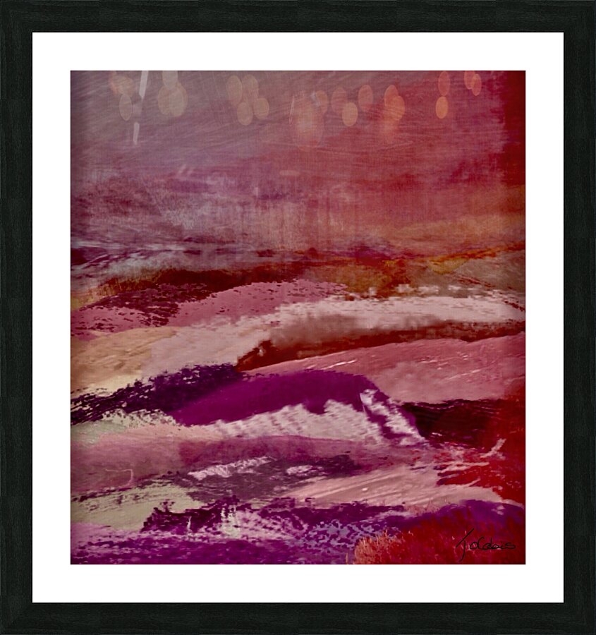 Terre rocheuse  Picture Frame print