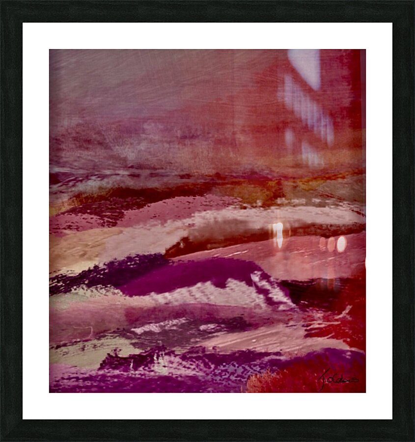 Terre rocheuse  Picture Frame print