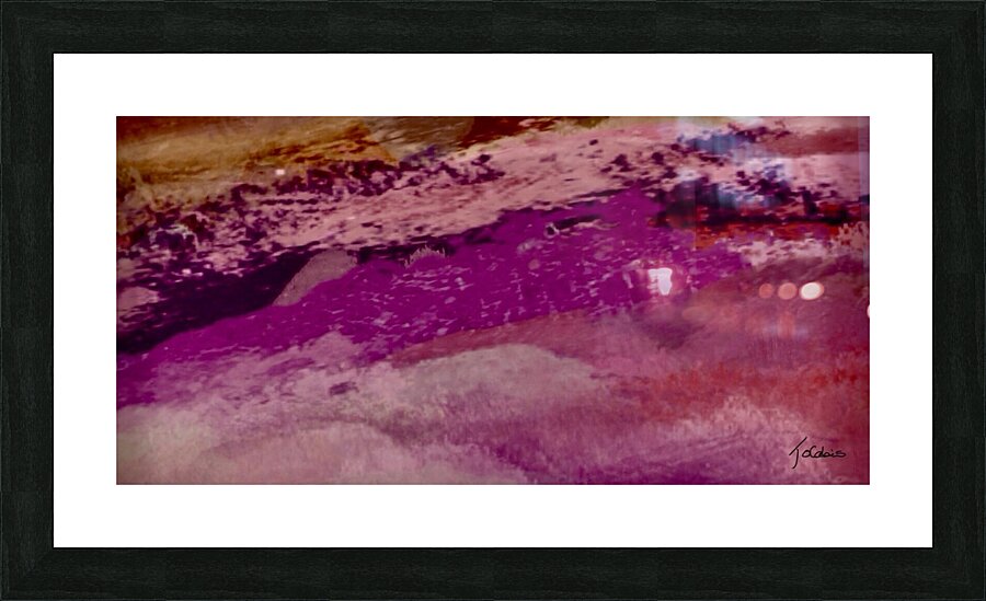 Violettes  Picture Frame print