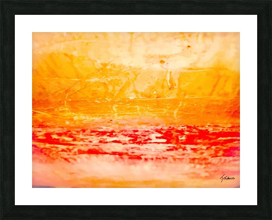 Zen Picture Frame print