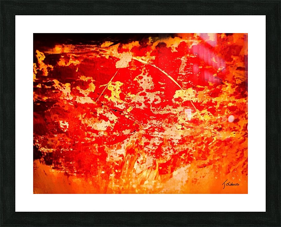 Chaleur Picture Frame print