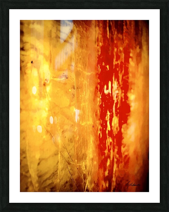 Rayures Picture Frame print