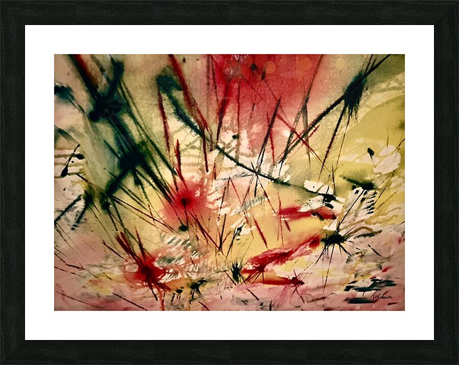 Eclosion  Picture Frame print