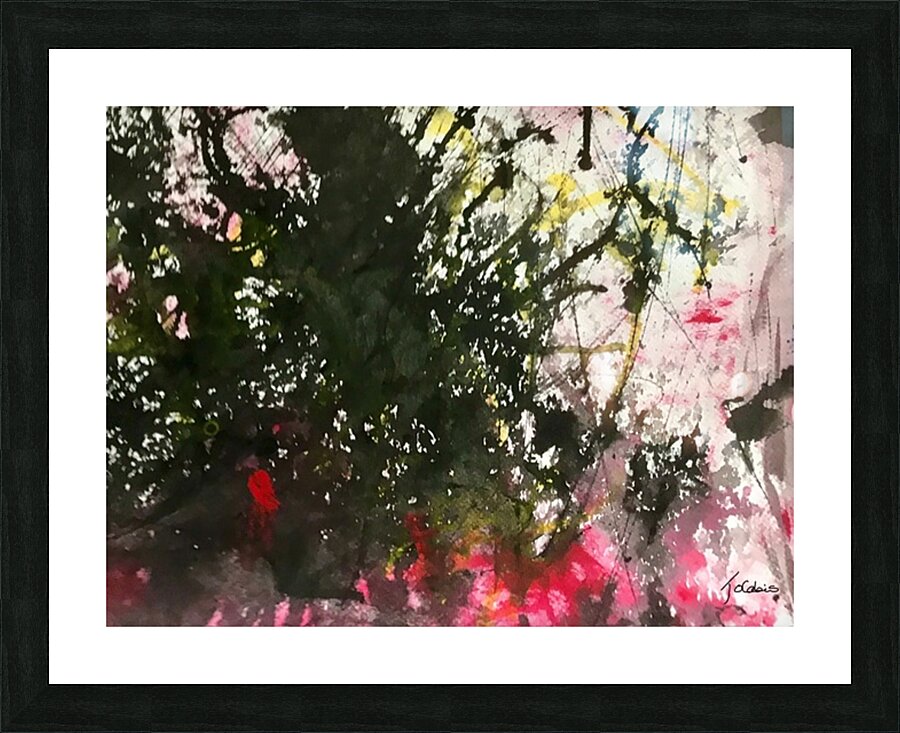 Eclaboussures  Picture Frame print
