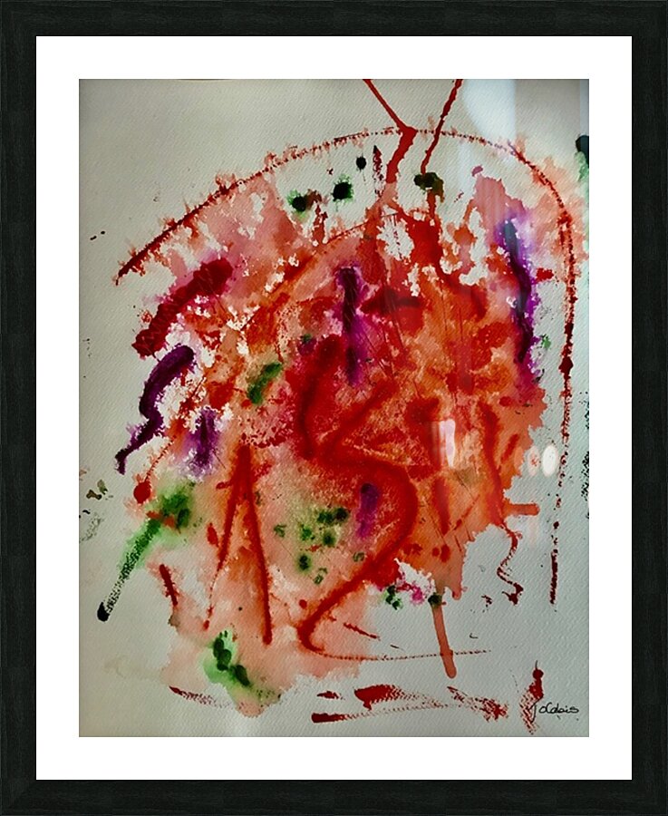 Chaos  Picture Frame print