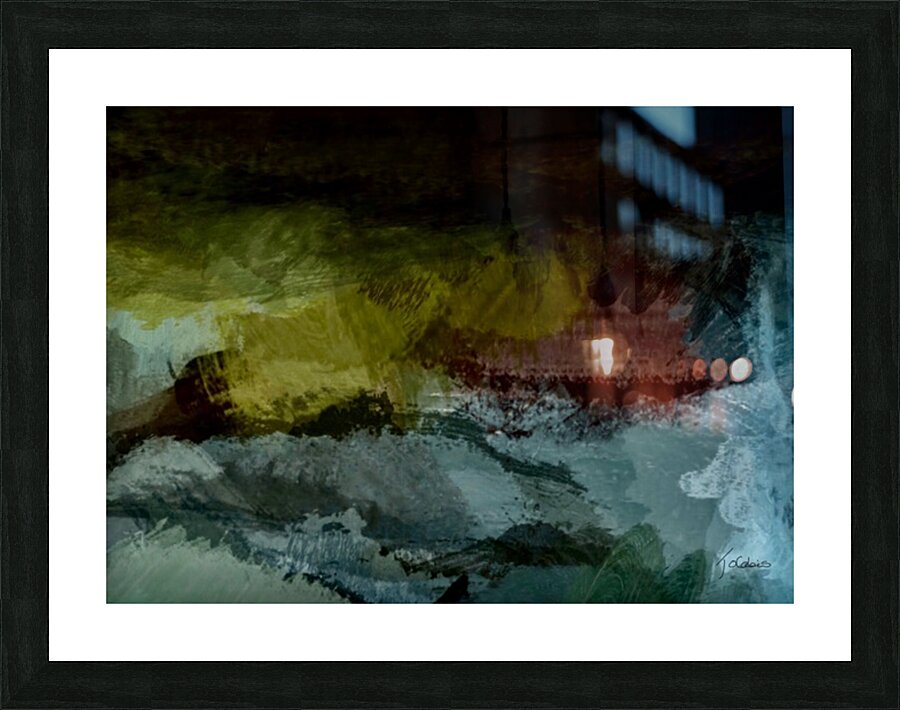 Obscur  Picture Frame print