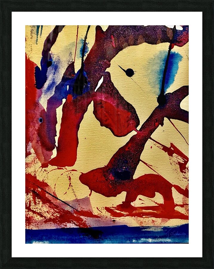 L’oiseau  Picture Frame print