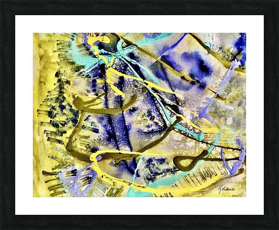 Courants  Picture Frame print