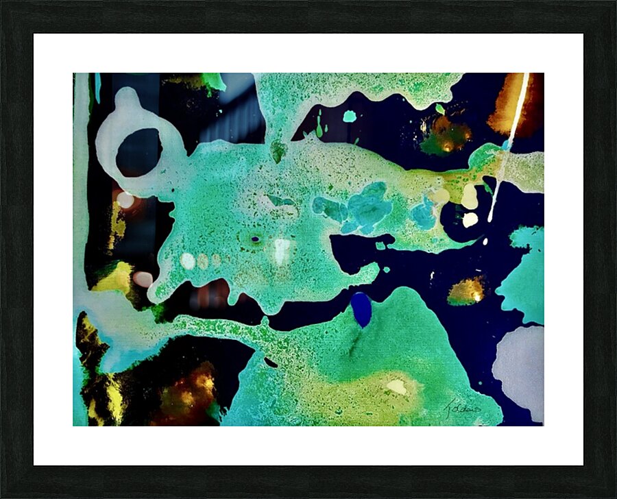 Les iles  Picture Frame print