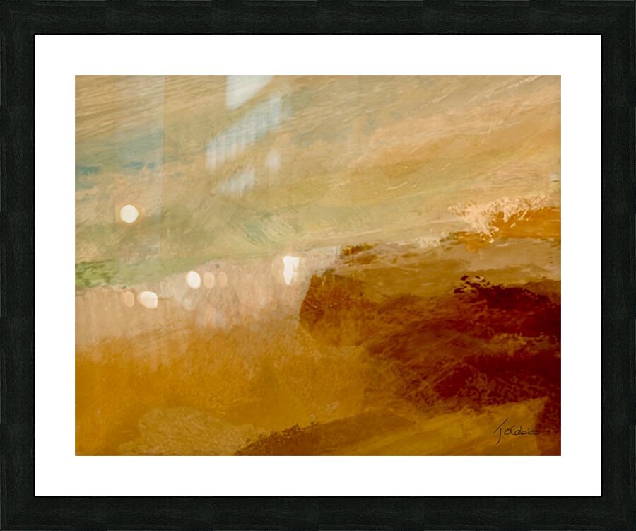 Terre ocre Picture Frame print