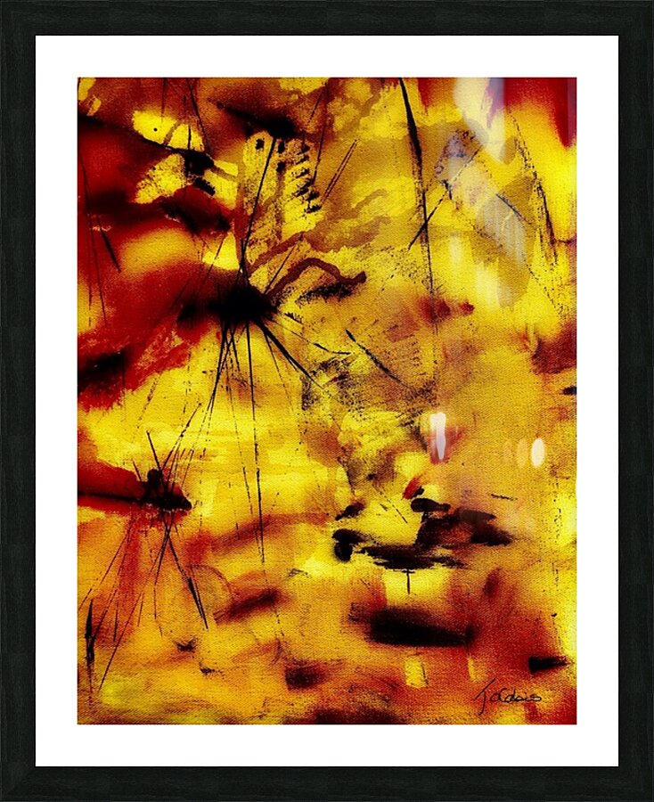 Abstraction  Impression et Cadre photo