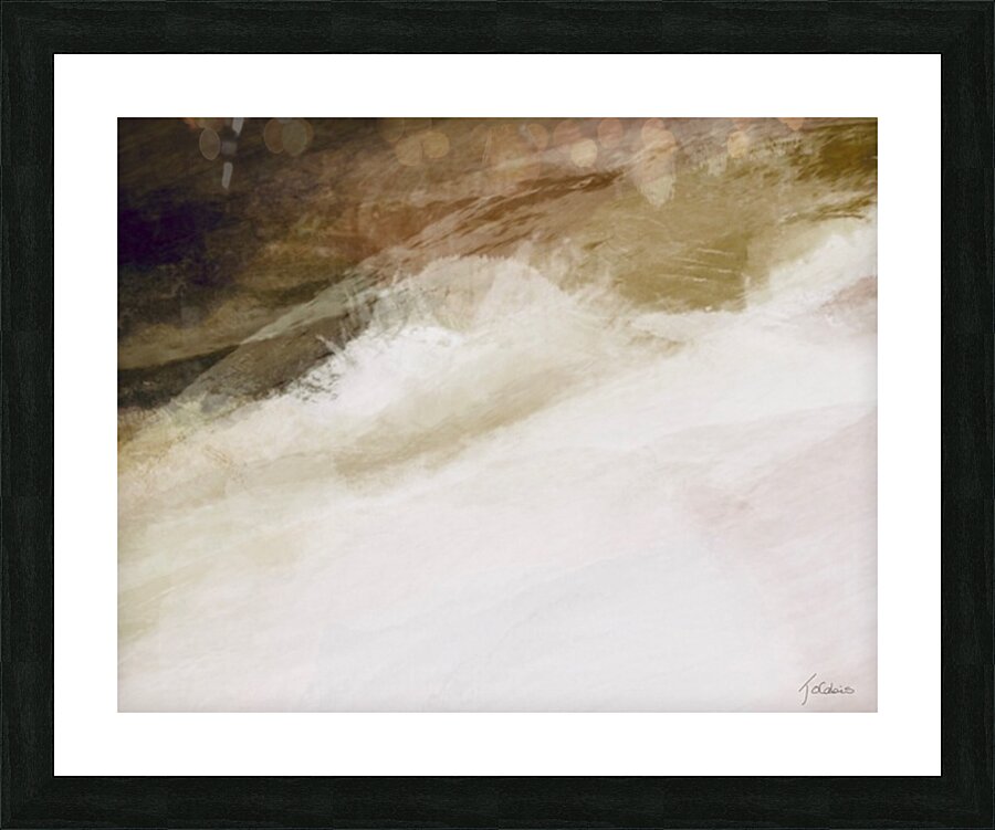 Rapides de riviere  Picture Frame print