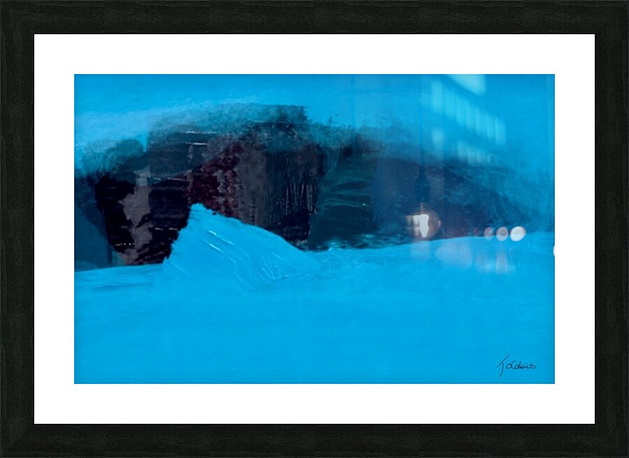 Iceberg Picture Frame print