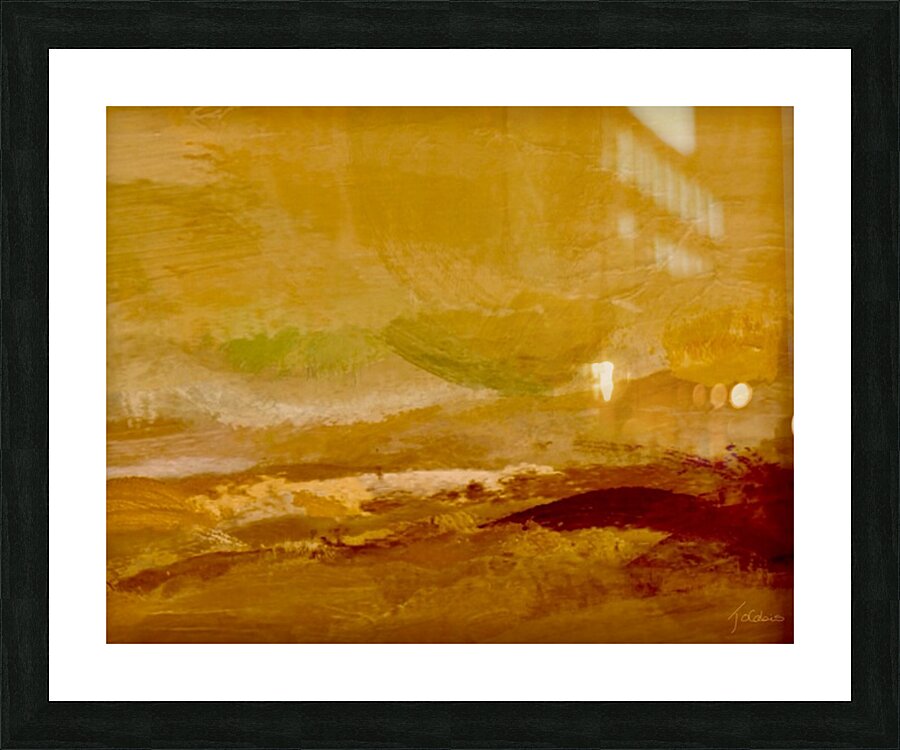 Coucher de soleil  Picture Frame print