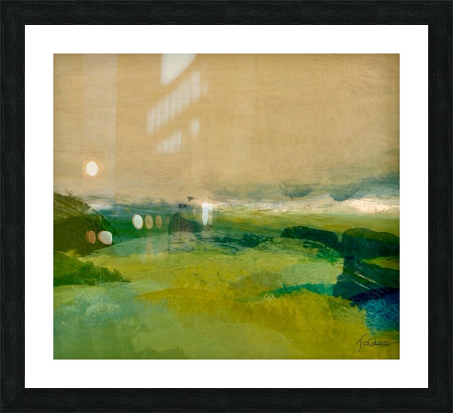 Rive de riviere  Picture Frame print