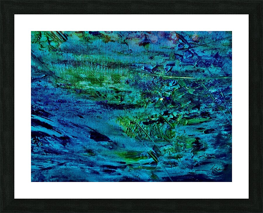 Algues  Picture Frame print