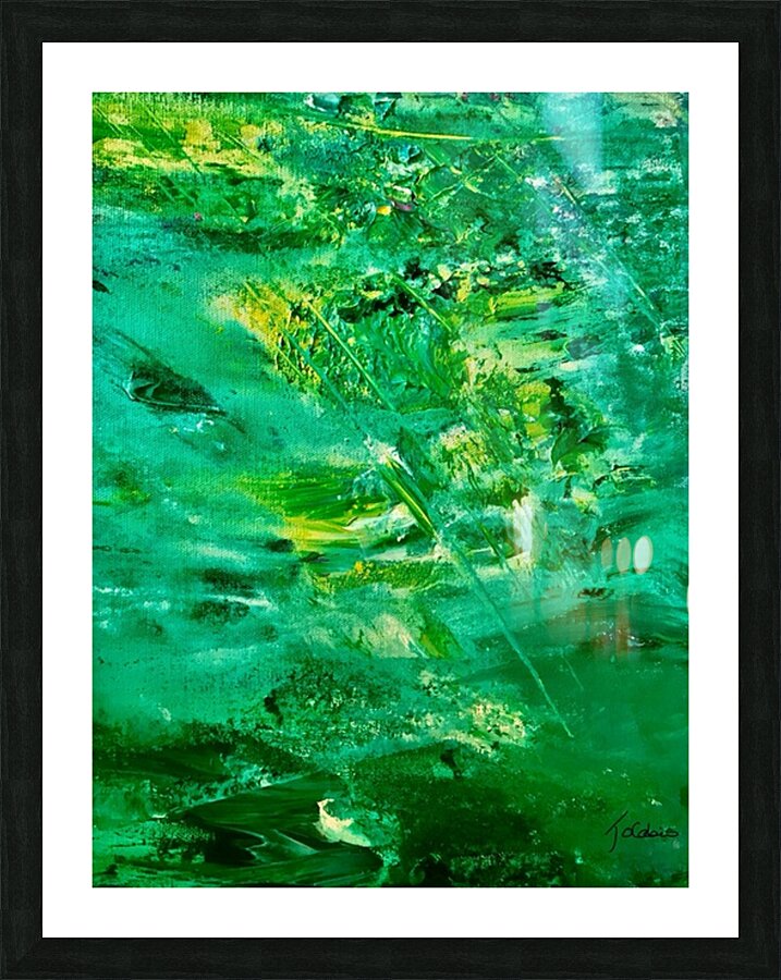 Algues vertes Picture Frame print