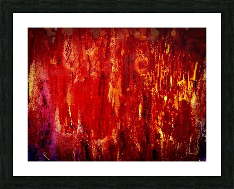 Calorique  Picture Frame print